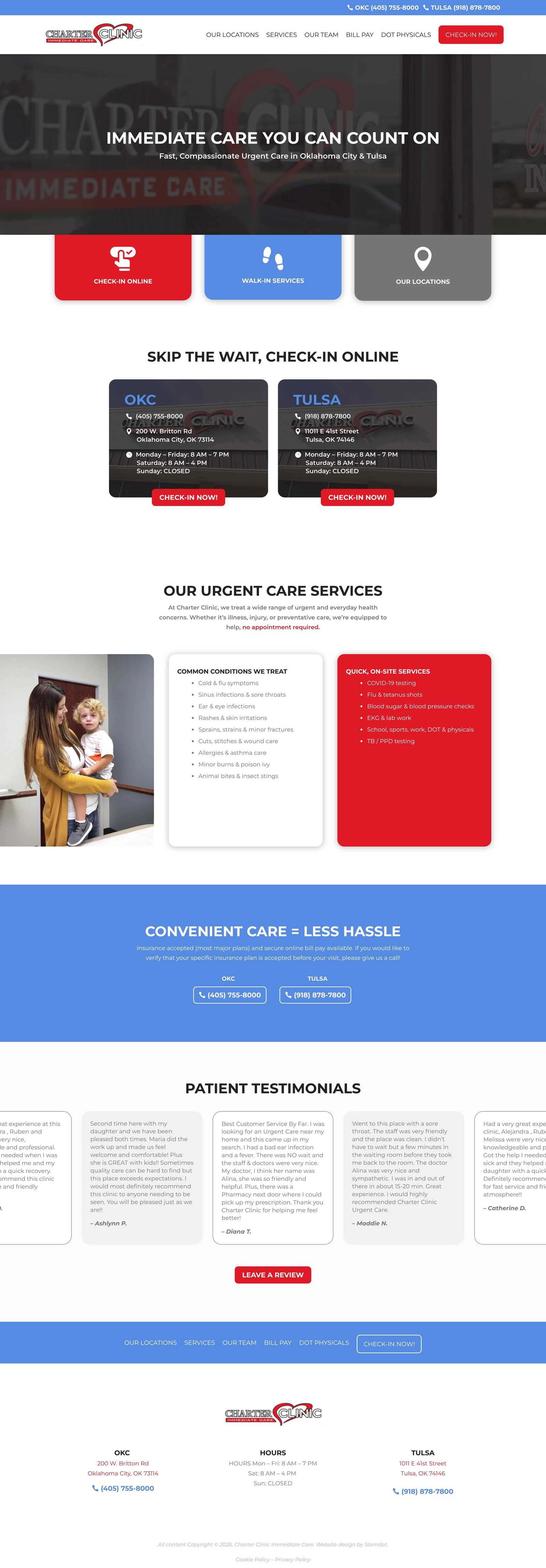 Charter Clinic Immediate Care