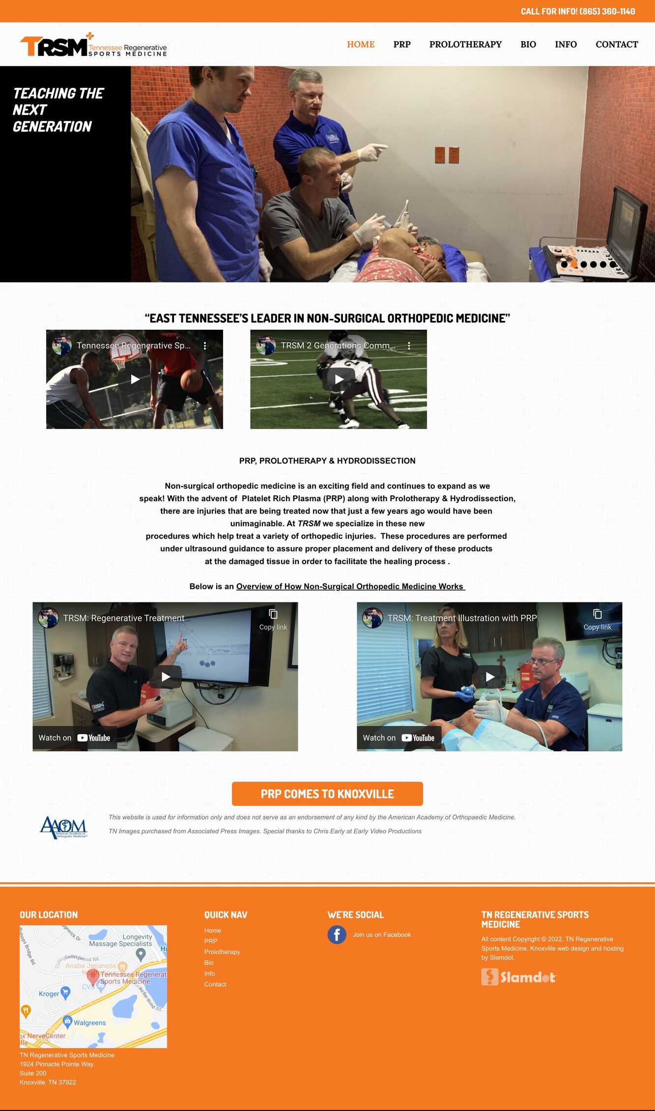 Tennessee Regenerative Sports Medicine